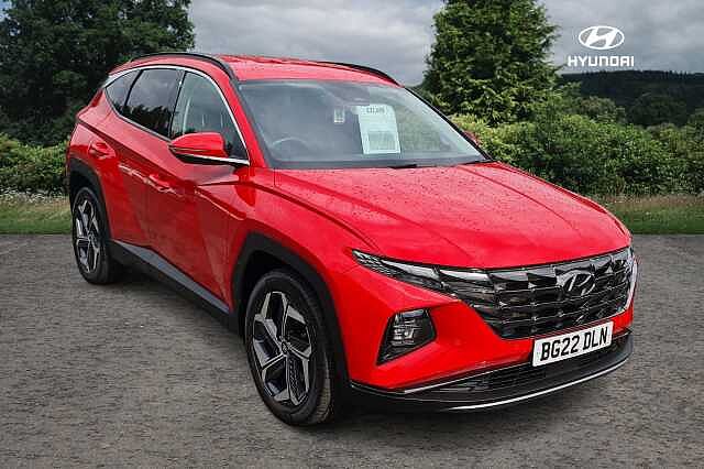 Hyundai TUCSON 1.6 TGDi Hybrid 230 Premium 5dr 2WD Auto Engine Red