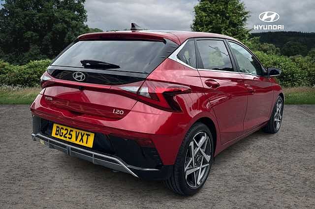 Hyundai I20 1.0T GDi Ultimate 5dr DCT Dragon Red