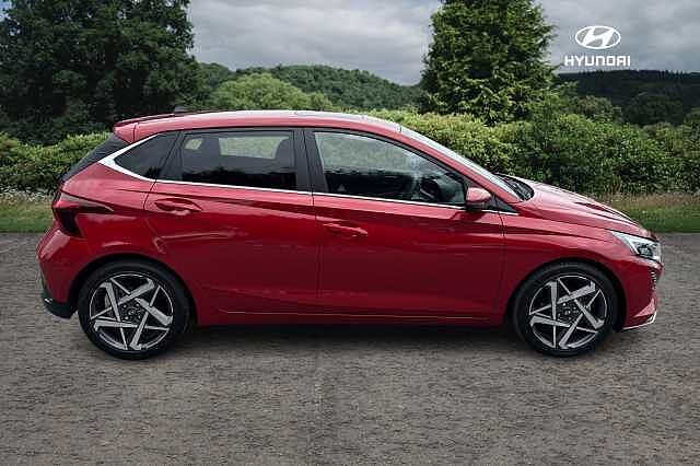Hyundai I20 1.0T GDi Ultimate 5dr DCT Dragon Red