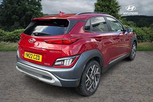 Hyundai KONA 1.6 GDi Hybrid Premium 5dr DCT Pulse Red
