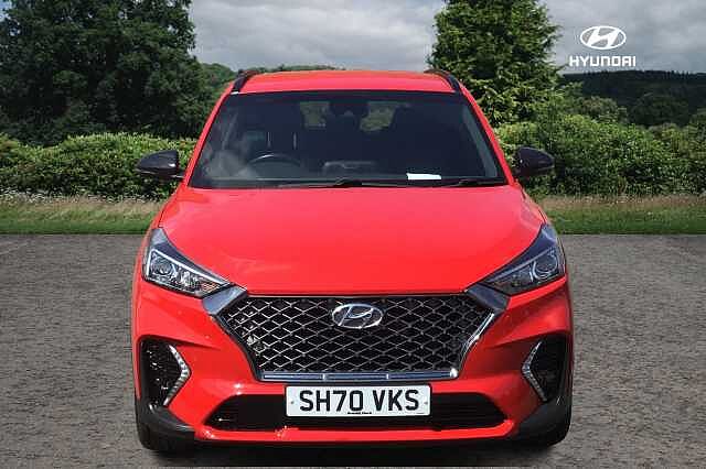Hyundai TUCSON CRDI N LINE MHEV Engine Red