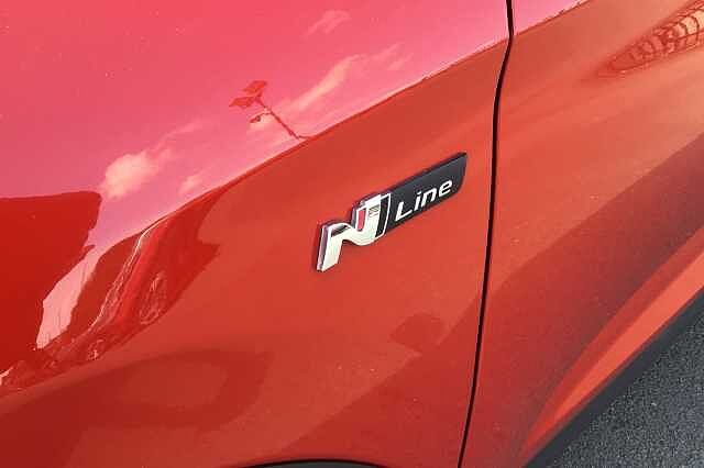 Hyundai TUCSON CRDI N LINE MHEV Engine Red