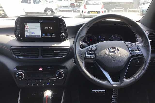 Hyundai TUCSON CRDI N LINE MHEV Engine Red