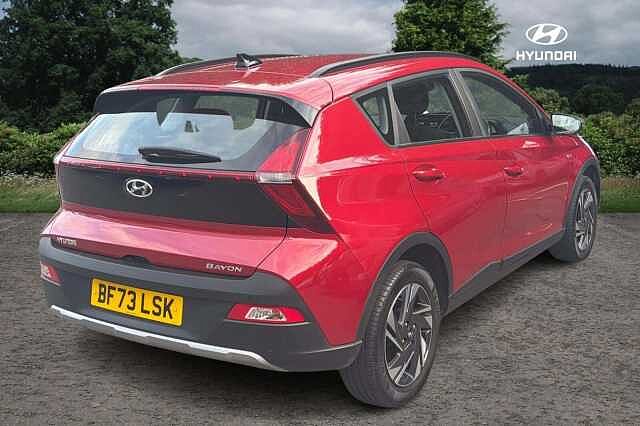 Hyundai BAYON 1.0 TGDi 48V MHEV SE Connect 5dr DCT Red