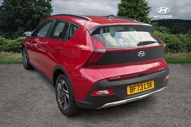Hyundai BAYON 1.0 TGDi 48V MHEV SE Connect 5dr DCT Red